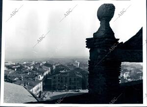 Vista de una parte del pueblo desde lo Alto