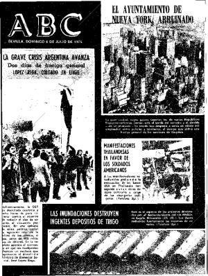 ABC SEVILLA 06-07-1975
