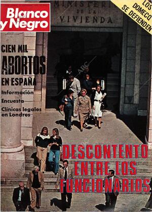 BLANCO Y NEGRO MADRID 27-09-1975
