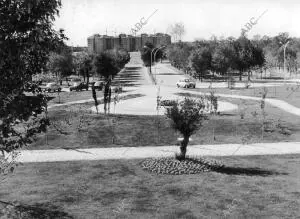 Vista del campus universitario de Alcalá de Henares, en Dónde el Cercanias...