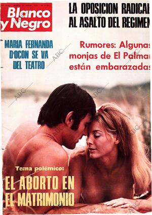 BLANCO Y NEGRO MADRID 27-03-1976