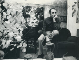 El escritor argentino Manuel Puig