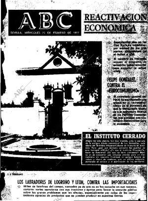 ABC SEVILLA 23-02-1977
