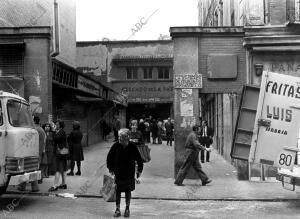 Entrada al mercado de la Paz