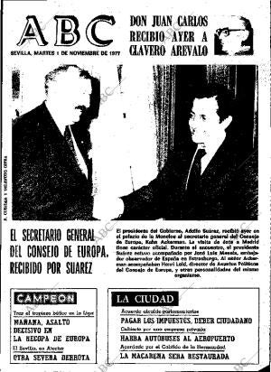 ABC SEVILLA 01-11-1977