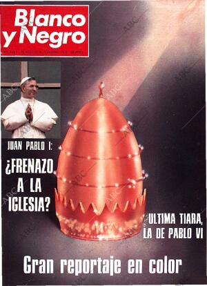 BLANCO Y NEGRO MADRID 30-08-1978