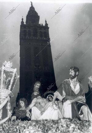 Procesión de Semana Santa en Sevilla