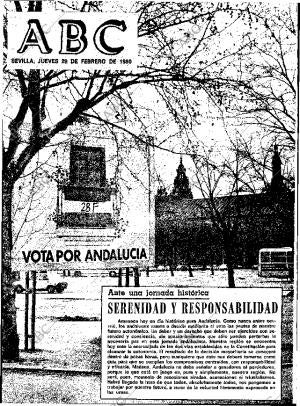 ABC SEVILLA 28-02-1980