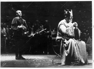 Representación de "La vida es sueño" en el teatro español de Madrid