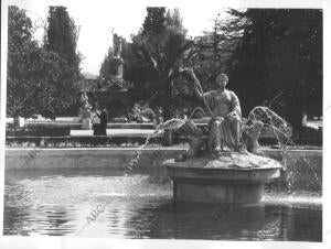 Fuente del palacio real de Aranjuez, Madrid