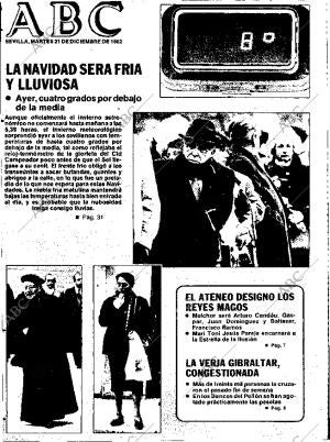 ABC SEVILLA 21-12-1982