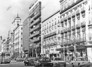 tráfico en la calle Serrano