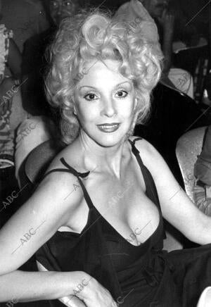 La actriz Argentina libertad Leblanc