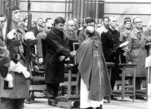 Funeral por el asesinato de Guillermo quintana Lacaci