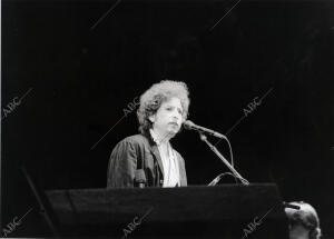 En el estadio del Rayo Vallecano, primer concierto de Bob Dylan en España