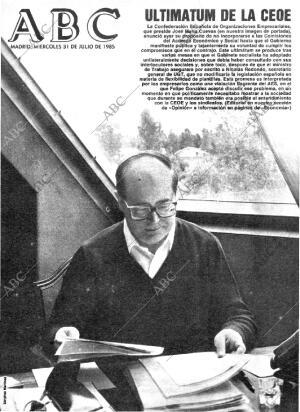 ABC MADRID 31-07-1985