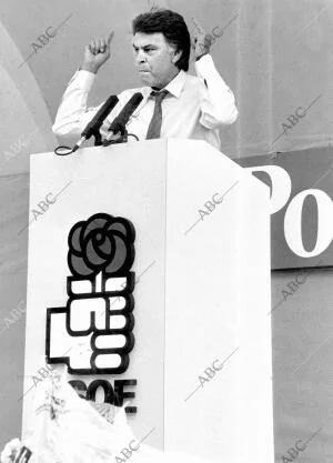 Campaña electoral de Felipe González en 1986