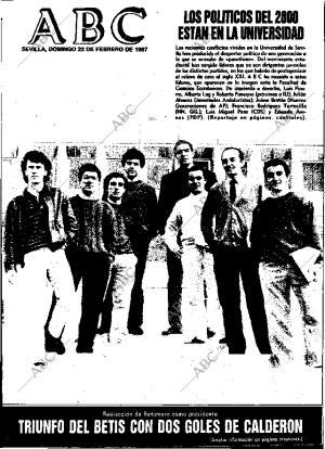 ABC SEVILLA 22-02-1987