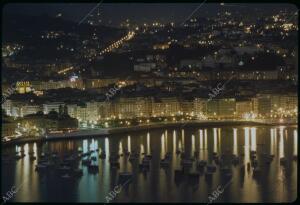 San Sebastián, 1989 (CA.) Vistas nocturnas
