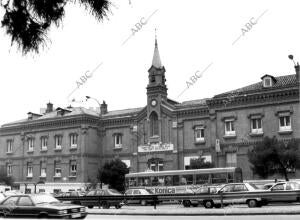 El hospital de la cruz Roja de Madrid, en la calle Reina Victoria