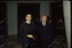 Los Condes de Montarco en una imagen de 1991