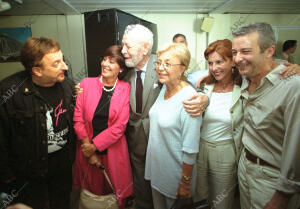 Javier Gurruchaga, Concha Velasco, Luis G. Berlanga, amparo Soler Leal