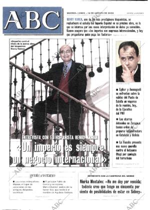 ABC MADRID 14-08-2000