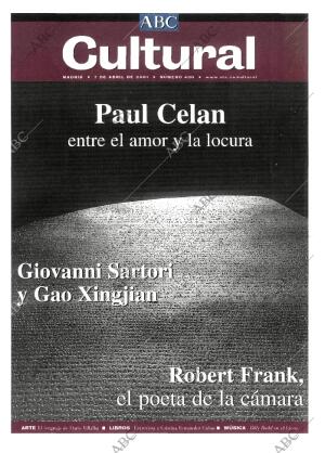 CULTURAL MADRID 07-04-2001