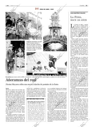 ABC <strong>SEVILLA</strong> 16-04-2002 página 35