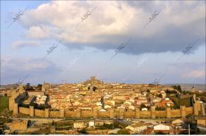 Vista general de la ciudad de Ávila