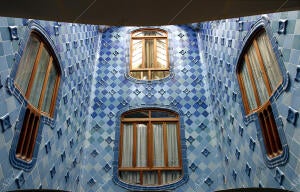 Casa Batlló, una de las obras maestras del modernismoy posiblemente la joya...