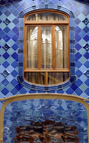 Casa Batlló, una de las obras maestras del modernismoy posiblemente la joya...