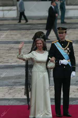 Boda del Principe Felipe con Letizia Ortiz