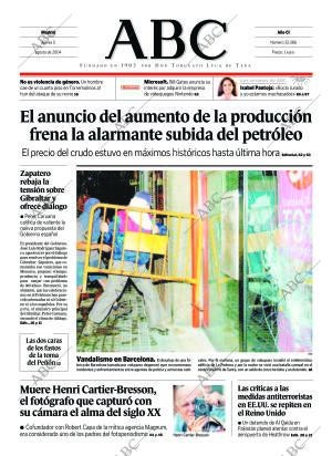ABC MADRID 05-08-2004