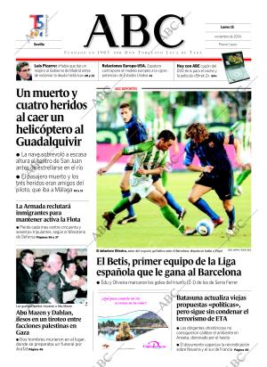 ABC SEVILLA 15-11-2004