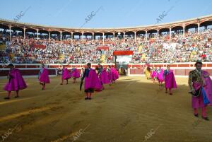 Ianauguracion de la plaza de Toros de Lucena