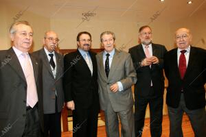 Homenaje a Manuel Alcántara en la Asociación de la Prensa