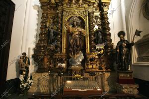 Retablo del Sagrado Corazón de Jesús en la Iglesia de San Hipólito