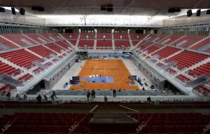 La Caja Mágica, centro olímpico de tenis obra del arquitecto Dominique Perrault