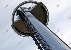 reportaje sobre el Faro de Madrid en el distrito de Moncloa tras su reforma en...