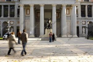 Reportaje sobre Madrid. En la Imagen: museo del Prado