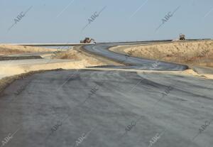 Tramo de obras de Dos Hermanas a la altura de Torrquinto