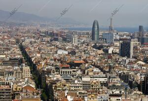 Vista Aérea de Barcelona