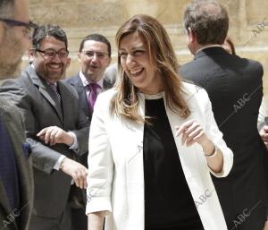 Toma de Posesion de Jose Antonio Griñan, en la sede del parlamento de Andalucia