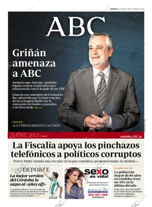 ABC CORDOBA 21-01-2013
