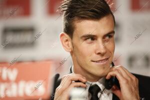 Presentacion de Gareth Bale como nuevo jugador del real Madrid