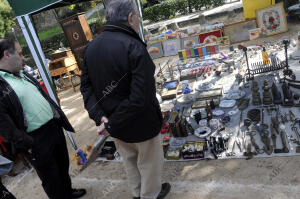 Rastro de antigüedades. Mercadillo