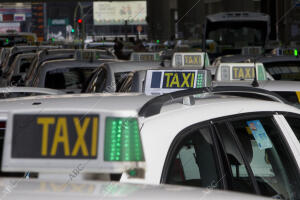 Taxis en atocha Foto, Isabel Permuy Archdc