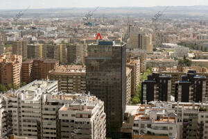 Vistas de la ciudad desde el Pirulí de telefónica foto Fabián Simón archdc