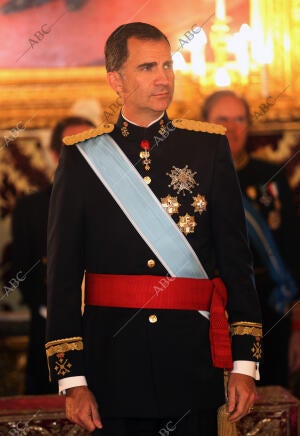 entrega de cartas credenciales a S.M. el rey felipe VI,